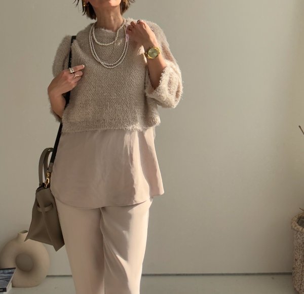 画像6: ●SALE●【1/21 LIVEご紹介アイテム】●シャギーショートニット (6)