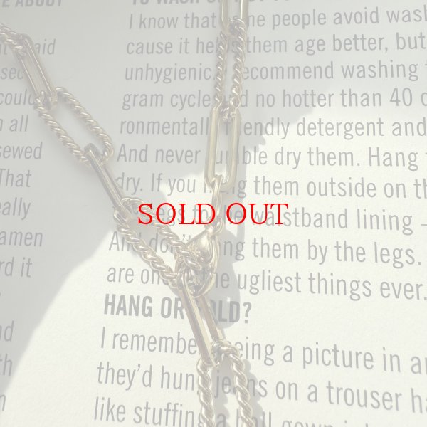 画像4: 【1/25 LIVEご紹介アイテム】●コンビチェーンネックレス (4)