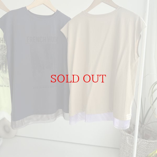 画像6: ●24日まで●【2/14 LIVEアイテム】●メッシュドッキングデザインプリントタンク (6)