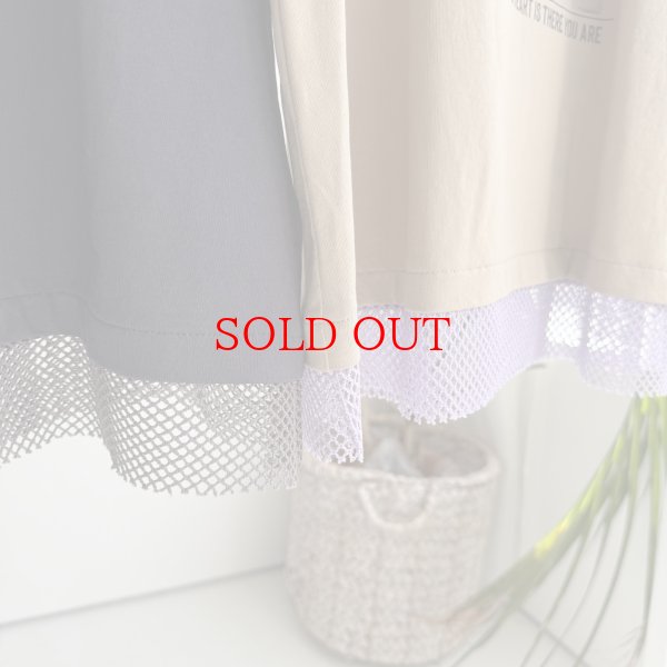 画像2: ●24日まで●【2/14 LIVEアイテム】●メッシュドッキングデザインプリントタンク (2)