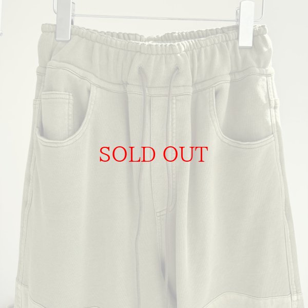 画像3: ●SALE●【12/13 LIVEアイテム】デニム×スエットドッキングカーブパンツ (3)