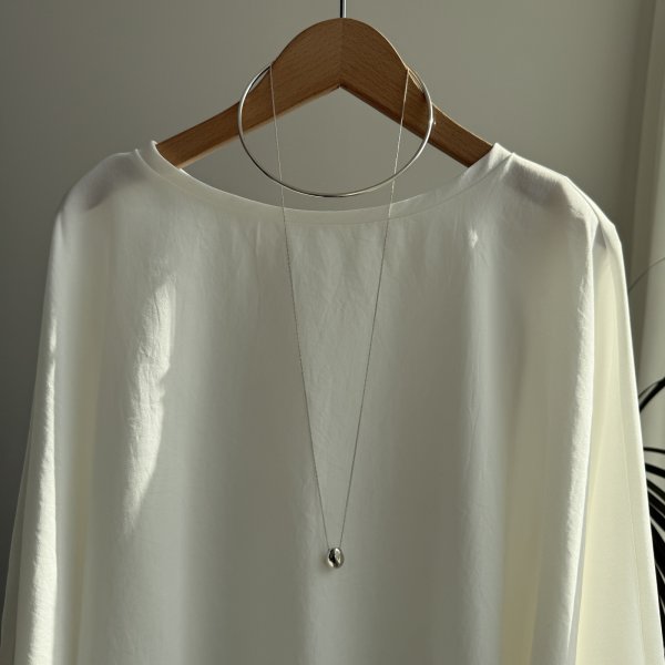 画像6: 【3/1 LIVEご紹介アイテム】裾ドレープデザイントップス (6)