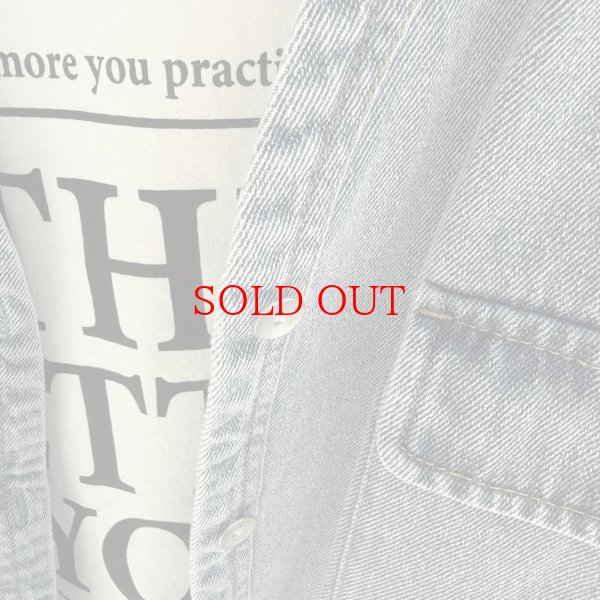 画像8: 大人気アイテムがリニューアルして復活!!【2/19 LIVEご紹介アイテム】ノーカラーオーバーデニムジャケット (8)