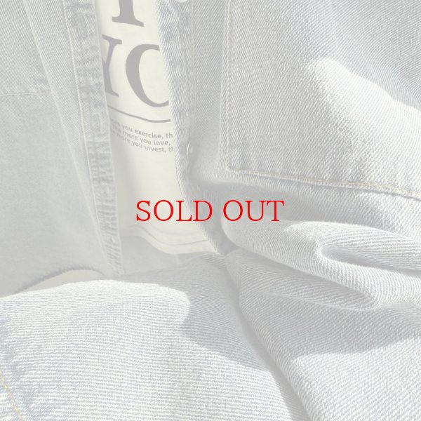 画像9: 大人気アイテムがリニューアルして復活!!【2/19 LIVEご紹介アイテム】ノーカラーオーバーデニムジャケット (9)