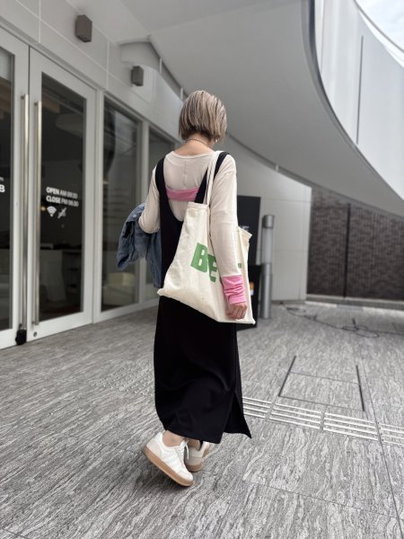 画像17: ●オリジナル●前後2WAYで使えてベルトも3WAY!!着こなし色々【5/12 LIVEご紹介アイテム】2WAY配色ワンピース (17)