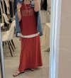 画像2: ●数量限定メーカーフリー枠解放●【5/23 LIVEご紹介アイテム】＜予約/6上仕上り予定＞テロトロ素材で着心地◎フレンチロゴトップス（セットアップ可能） (2)