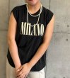 画像7: ●数量限定メーカーフリー枠解放●【5/23 LIVEご紹介アイテム】＜予約/6上仕上り予定＞テロトロ素材で着心地◎フレンチロゴトップス（セットアップ可能） (7)
