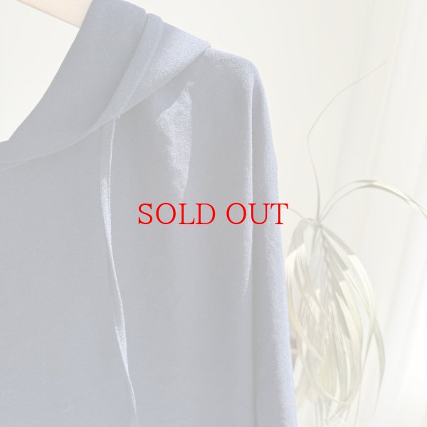 画像2: ●ゆるっと大人パーカー●【LIVEご紹介アイテム】●ブークレーフーディ(ネイビー) (2)