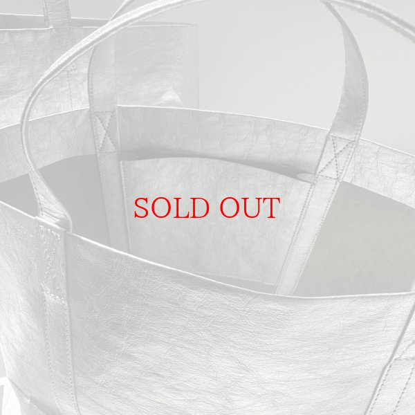 画像4: ●数量限定●フリー販売●【8/23 LIVEアイテム】ウォッシャブルペーパーシルバーバッグ (4)