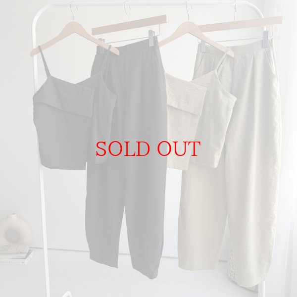 画像10: ●数量限定●ビスチェ+パンツ●セットアップ割あり!!【4/8 LIVEご紹介アイテム】<予約>ビスチェ/パンツ(SETUP可能) (10)