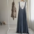 画像1: ●前後着用可能!!大人のデニムワンピ【4/10 LIVEご紹介アイテム】2WAYテンセルデニムワンピ (1)