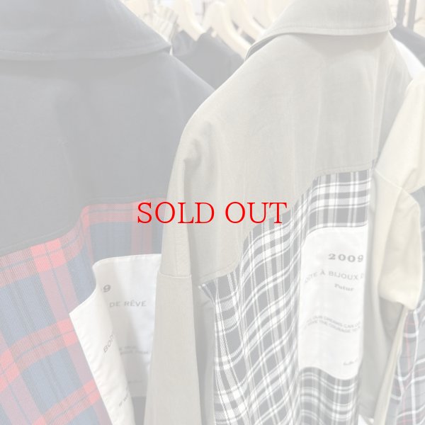 画像9: ●メーカー在庫残り僅か/期間限定掲載（完売カラーは再販なし）●チェックドッキングデザインコート (9)