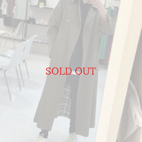 画像12: ●メーカー在庫残り僅か/期間限定掲載（完売カラーは再販なし）●チェックドッキングデザインコート (12)