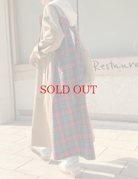 画像33: ●メーカー在庫残り僅か/期間限定掲載（完売カラーは再販なし）●チェックドッキングデザインコート (33)