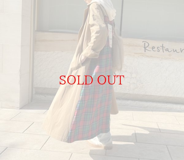 画像30: ●メーカー在庫残り僅か/期間限定掲載（完売カラーは再販なし）●チェックドッキングデザインコート (30)