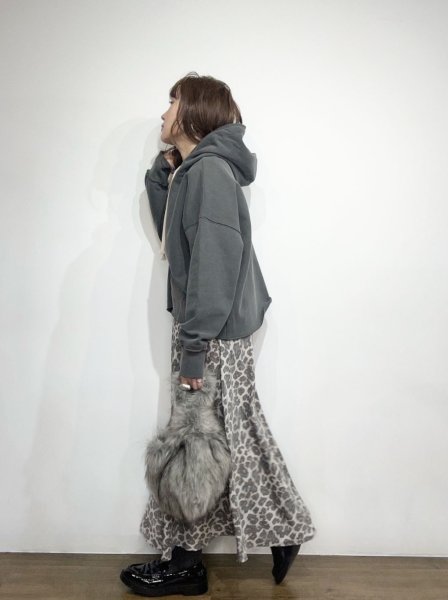 画像4: ●メーカー在庫限り●30日まで●【11/28 LIVEアイテム】レオパードフレアスカート (4)