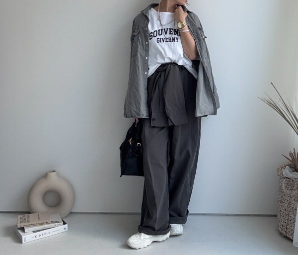 画像11: ●数量限定●【 4/21 LIVEご紹介アイテム】●腰巻スリーブコクーンパンツ (11)