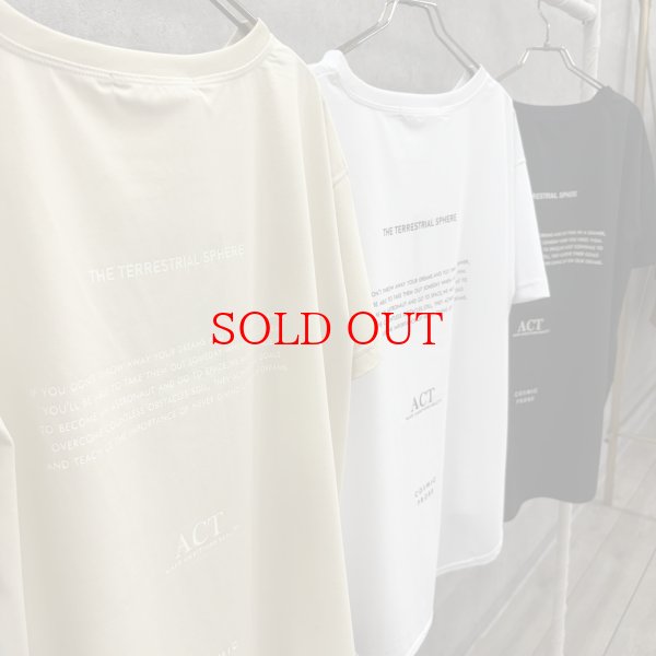 画像3: ●数量限定!あの人気ロゴTに半袖が登場!!【4/28 LIVEご紹介アイテム】●前後ロゴハーフスリーブT(メーカー確認後取り寄せ) (3)