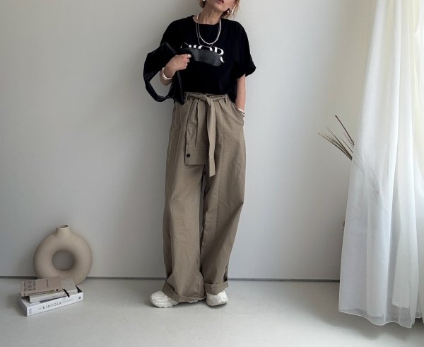 画像7: ●数量限定●【 4/21 LIVEご紹介アイテム】●腰巻スリーブコクーンパンツ (7)