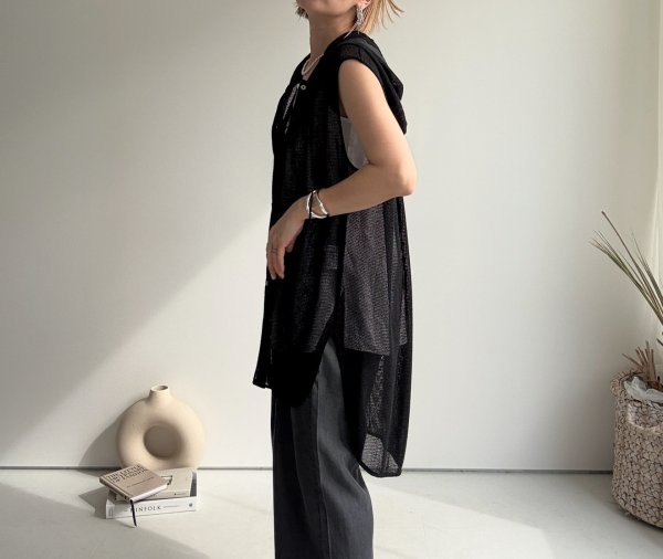 画像7: ●在庫限り●【5/12 LIVEご紹介アイテム】メッシュフーディ (7)