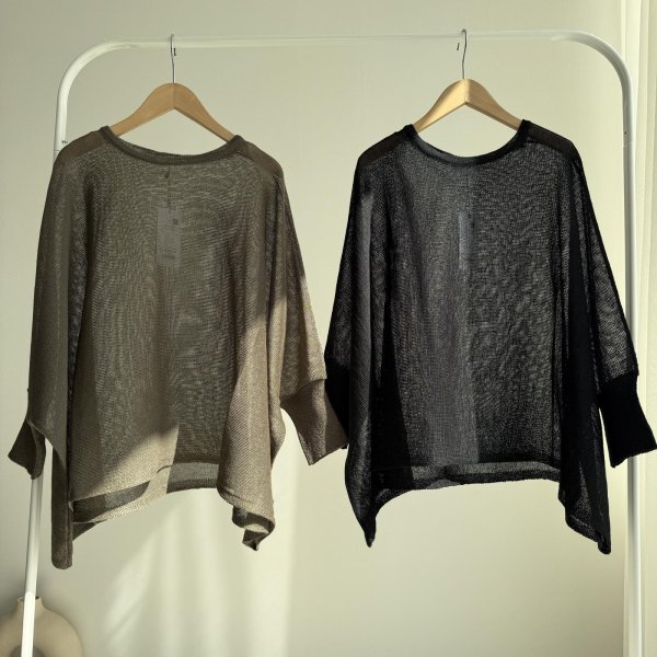 画像8: ●ゆるっと大人の雰囲気●【5/12 LIVEご紹介アイテム】ドルマンオーバープルオーバー (8)