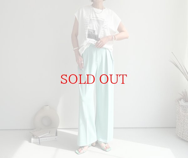 画像2: ●在庫限り●【5/12 LIVEご紹介アイテム】フレンチフォトプリントT (2)