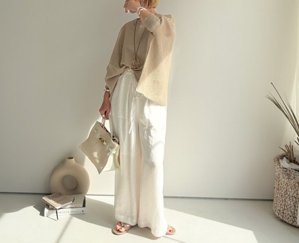 画像3: ●ゆるっと大人の雰囲気●【5/12 LIVEご紹介アイテム】ドルマンオーバープルオーバー (3)