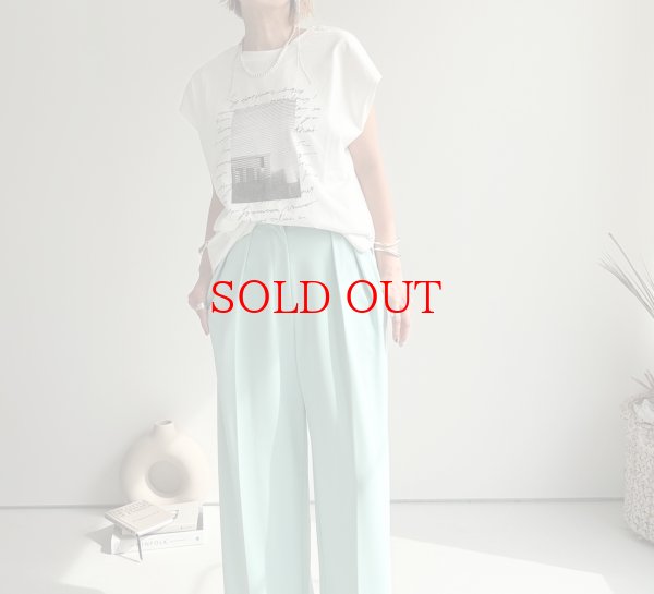 画像4: ●在庫限り●【5/12 LIVEご紹介アイテム】フレンチフォトプリントT (4)