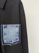 画像2: ●数量わずか‼︎●メーカー在庫限り【5/15 展示会LIVEご紹介アイテム】デニムドッキングシャツ (2)