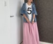 画像4: ●ベーシックマルチシリーズみたいなさらさら素材（ストレッチあり）【5/15 LIVEご紹介アイテム】●ナンバー5 T＜予約/7上＞ (4)