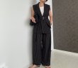 画像8: ●セットアップ可能【5/15 LIVEご紹介アイテム】●ピンストライプテーラードジレ＜予約/7上＞ (8)