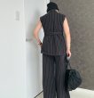 画像7: ●セットアップ可能【5/15 LIVEご紹介アイテム】●ピンストライプテーラードジレ＜予約/7上＞ (7)