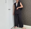 画像6: ●セットアップ可能【5/15 LIVEご紹介アイテム】●ピンストライプテーラードジレ＜予約/7上＞ (6)