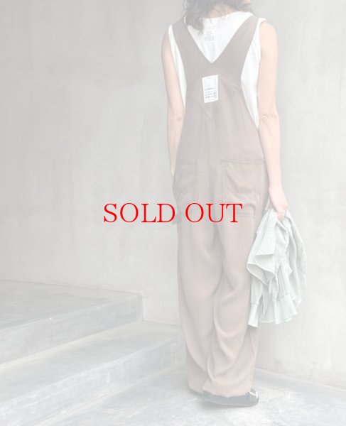 画像4: ●期間限定●◎おすすめテンセルシリーズ◎セットアップ可能【5/17 LIVEご紹介アイテム】●てろてろテンセルシリーズ◎サロペット（メーカー確認後取り寄せ） (4)