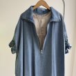 画像2: ◎タックスリーブが可愛い◎【5/20 LIVEご紹介アイテム】●タックスリーブデニムワンピ (2)