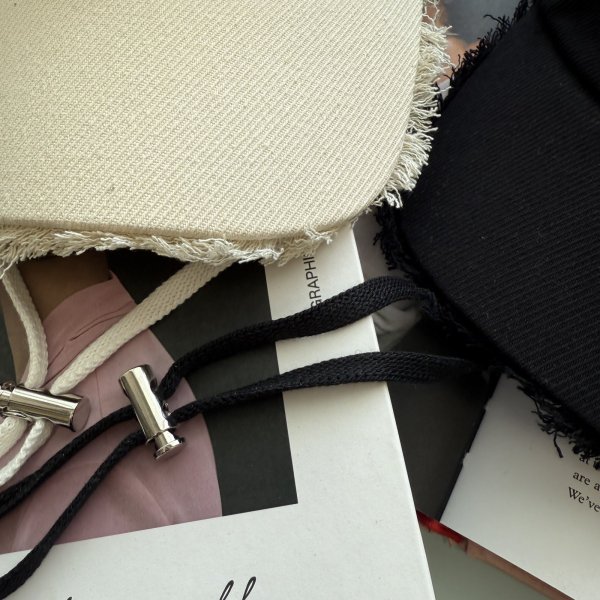 画像2: ◎あご紐を着脱できる◎【6/3 LIVEご紹介アイテム】あご紐付きフリンジキャップ (2)