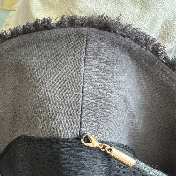 画像3: ◎あご紐を着脱できる◎【6/3 LIVEご紹介アイテム】あご紐付きフリンジハット (3)