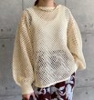 画像4: ●ご予約ポイント対象●【5/23 LIVEご紹介アイテム】ルーズシルエットメッシュプルオーバー＜予約/8＞ (4)