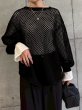 画像8: ●ご予約ポイント対象●【5/23 LIVEご紹介アイテム】ルーズシルエットメッシュプルオーバー＜予約/8＞ (8)