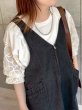 画像3: ●ご予約ポイント対象●【5/23 LIVEご紹介アイテム】Vネックデニムジャンスカ＜予約/8＞ (3)