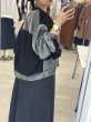 画像3: ●ご予約ポイント対象●【5/23 LIVEご紹介アイテム】テンセルデニム切替ブルゾン＜予約/8＞ (3)