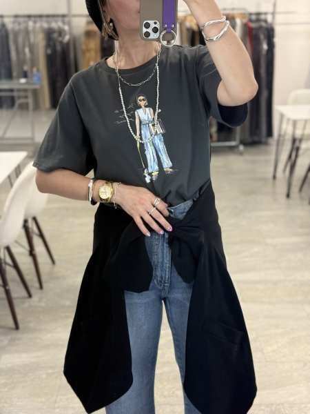 画像1: ●数量限定メーカーフリー枠解放●【5/26 LIVEご紹介アイテム】LADY プリントT＜予約/6＞ (1)