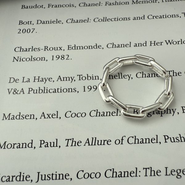 画像1: ●期間限定販売●ERIKA愛用アクセ●【11/18 LIVEご紹介アイテム】スリムチェーンシルバー925リング（メーカー確認後取り寄せ） (1)