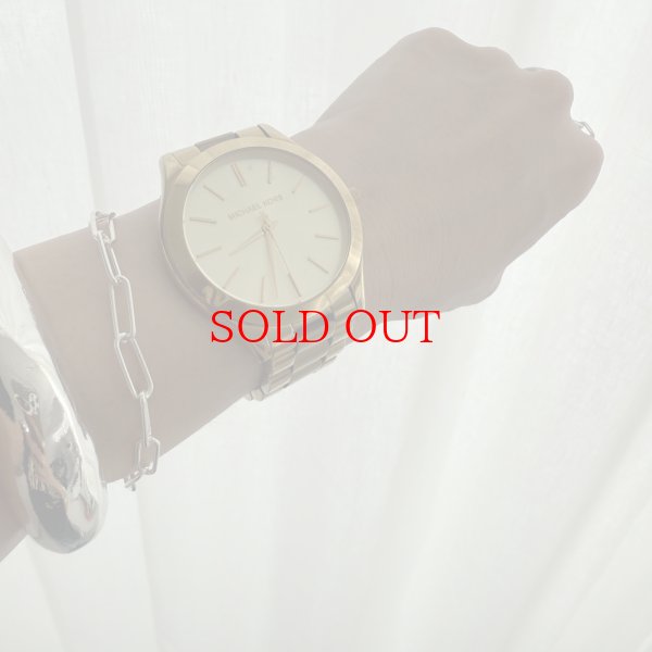 画像3: ●期間限定販売●ERIKA愛用アクセ●【5/30 LIVEご紹介アイテム】スリムチェーンシルバー925ブレスレット（メーカー確認後取り寄せ） (3)