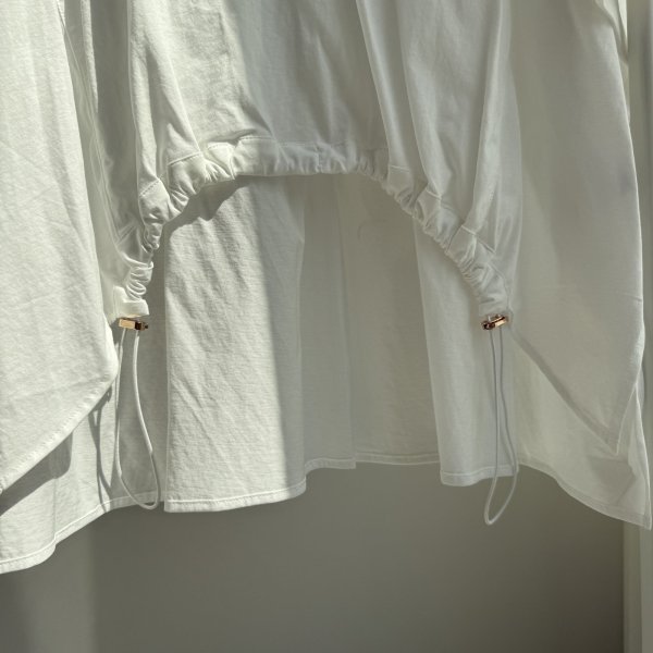 画像5: ●お袖のメッシュ切り替えがオシャレ●【5/30 LIVEご紹介アイテム】切替メッシュデザインT (5)