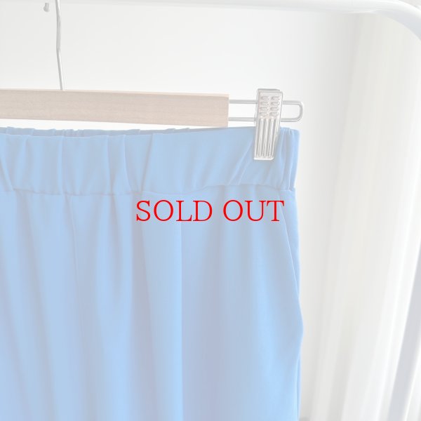 画像2: ●きれい色!!●【5/30 LIVEご紹介アイテム】●ブルーイージーパンツ (2)