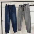 画像1: ●在庫限り●1日半のみの超短期販売●月曜朝9時まで●【6/6 LIVEご紹介アイテム】●デニムジョガーパンツ (1)