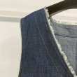 画像4: ●在庫限り●1日半のみの超短期販売●月曜朝9時まで●【6/6 LIVEご紹介アイテム】●フリンジデニムベスト (4)