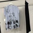 画像4: ●在庫限り●1日半のみの超短期販売●月曜朝9時まで●【6/6 LIVEご紹介アイテム】●殴り書きストライプオーバーシャツ (4)