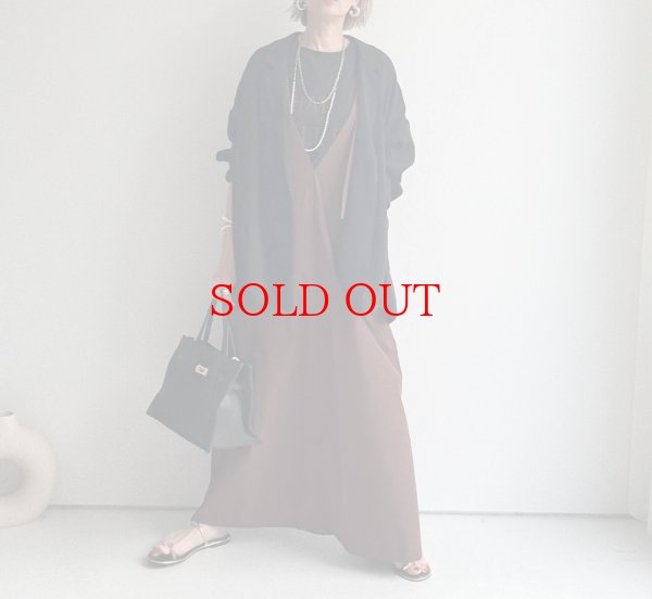 画像5: ●◎機能性◎機能性(接触冷感/撥水/防シワ/ストレッチ)シリーズ◎【6/14 LIVEご紹介アイテム】●高身長さんにもオススメ◎深Vジャンパースカート(メーカー確認後取り寄せ) (5)